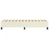 Bettgestell Creme 80x200 cm Kunstleder Produktbild-Vorschau 5