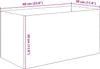 Aquarium VidaXL avec réservoir, transparent, 60 x 30 x 30 Voir les images du produit 7