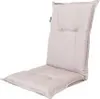 A beige chair cushion on a white background. Produktbild-Vorschau