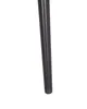 A close-up shot of the bottom of a dark gray metal chair leg. Náhľad obrázku produktu