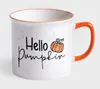HOMLA Kubek PALLI hello pumpkin z pomarańczowym uchem 0,4 l Podgląd zdjęcia produktu 5
