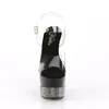 ADORE-708-3 Damen Sandale von Pleaser, Transparent EU 42, Produktbild-Vorschau 2