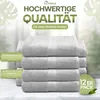 Frottier Gästetücher 12er Pack 30x50cm, 100% Baumwolle, Produktbild-Vorschau 3