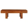 vidaXL Table basse en bois massif avec finition couleur Voir les images du produit 1