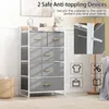 KOMFOTTEU komoda s 5 vyjímatelnými a sklopnými zásuvkami, Náhled obrázku produktu 5