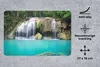 MuchoWow® Mauspad Mousepad Wasser - Wasserfall - Bäume Produktbild-Vorschau 2