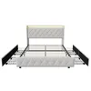 INONEFT Boxspringbett Polsterbett 160x200 mit LED & Produktbild-Vorschau 13