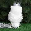 INGE-GLAS® Weihnachts-Hänger Weiße Eule ca 11,5 cm | Produktbild-Vorschau 6