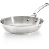 A stainless steel frying pan is shown against a white background. Anteprima dell’immagine prodotto