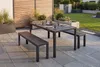 riess-ambiente Moderne Gartenbank DESIGNO 130cm anthrazit Produktbild-Vorschau 9