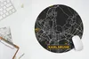 MuchoWow® Mauspad Mousepad Karlsruhe - Gold - Stadtplan - Produktbild-Vorschau 5