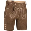 PAULGOS Herren Trachten Lederhose Kurz - HK2 - Echtes Leder Produktbild-Vorschau 1