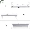 A three-step diagram showing how to fold a bathtub. Anteprima dell’immagine prodotto