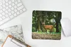 MuchoWow® Mauspad Mousepad Rotwild - Wald - Tier 20x20 cm - Produktbild-Vorschau 5