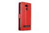 A red flip-style phone case is shown against a white background. Podgląd zdjęcia produktu