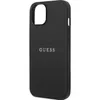 A black phone case with the Guess logo. Voir les images du produit