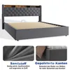 MODFU Boxspringbett 160x200 mit Matratze und Produktbild-Vorschau 11