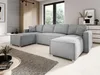 Wohnlandschaft U form Cord NOEMI 145x300 cm, Ecksofa U form Produktbild-Vorschau 6