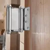 2XPendeltürscharnier Pendeltürband Edelstahl Schwingtüre Produktbild-Vorschau 7