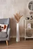 VIVANNO Vase de sol en fibre de verre colonne HYDRON, blanc Voir les images du produit 6
