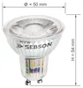 10x LED Lampen GU10 5W warmweiss RA95 flimmerfrei 230V LED Produktbild-Vorschau 4