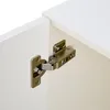 Sweiko Buffet blanc moderne en MDF avec poignées en alliage Voir les images du produit 13