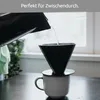 Kaffeehandfilter 1x6 mit 2 Lchern schwarz Produktbild-Vorschau 10