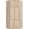 Garderoben Regal Sonoma Eiche S100 100 cm mit 3 Regalen und Produktbild-Vorschau 4