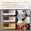 YOLEO Badspiegel mit Licht, 100x80 cm, LED-Badspiegel mit Produktbild-Vorschau 4