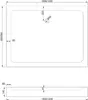 Mexen Rio piatto doccia rettangolare 120 x 80 cm, bianco - Anteprima dell’immagine prodotto 5