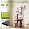 Mulisoft 5-Tier Hölzern Blumenregal Pflanzenregal, Produktbild-Vorschau 3