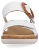 Remonte  Damenschuhe Sandalen Flach Weiß Freizeit Produktbild-Vorschau 30
