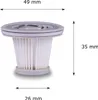 HFIR1 - HEPA filtr pro ruční vysavače Xiaomi Mi Vacuum Náhled obrázku produktu 5