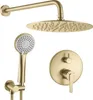 Rea Unterputz Duschset Ontario Brush Gold Produktbild-Vorschau 1