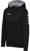 Hummel Hmlgo Felpa Con Cappuccio In Cotone Donna Nero Nero Anteprima dell’immagine prodotto 2