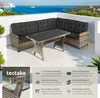 tectake® Rattan Lounge Catania für 6 Personen Produktbild-Vorschau 2