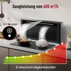 LEVIVO  Downdraft Dunstabzugshaube 90 cm Umluft & Abluft Produktbild-Vorschau 2