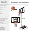 Basketballkorb Dirk, Korbhöhe 230 - 305 cm, mit Ball & Produktbild-Vorschau 5