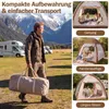 Tente de camping gonflable COSTWAY pour 4 personnes, tente Voir les images du produit 9