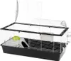A pet cage with accessories, shown against a white background. Náhľad obrázku produktu