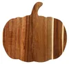 Tabla de cortar de madera con forma de calabaza, ideal para Vista previa de la imagen del producto 1