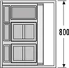 HAILO AS XXL 800 18/D/18/D/12/P/P/P für Auszugsschubladen Produktbild-Vorschau 7