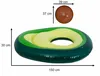 Aga Aufblasbare Matratze mit Avocado-Ball 150 cm XL Produktbild-Vorschau 6