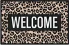Trendation - Welcome Fußmatte Leopard Muster Willkommen Produktbild-Vorschau 1