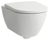 Laufen Wand-WC-Komplettset PRO X H866860, spülrandlos, Produktbild-Vorschau 1