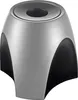 HAN Klammernspender DELTA Kunststoff silber/schwarz Produktbild-Vorschau 3