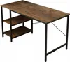 A product shot of a desk with shelves. Podgląd zdjęcia produktu