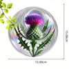 GKA Sonnenfänger Distel bunt 15 cm Buntglas Lichtfänger Produktbild-Vorschau 5