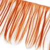 1m Puppenhaar Perücke kupfer glatt 20cm lang Produktbild-Vorschau