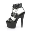 ADORE-761 Damen Sandale von Pleaser, Schwarz EU 36, US 6 Produktbild-Vorschau 3